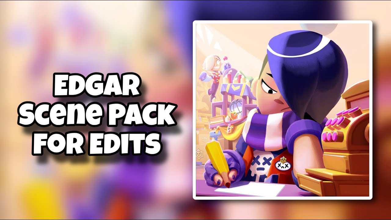Brawl Stars | Edgar Scene Pack for Edits (FREE TO USE!)