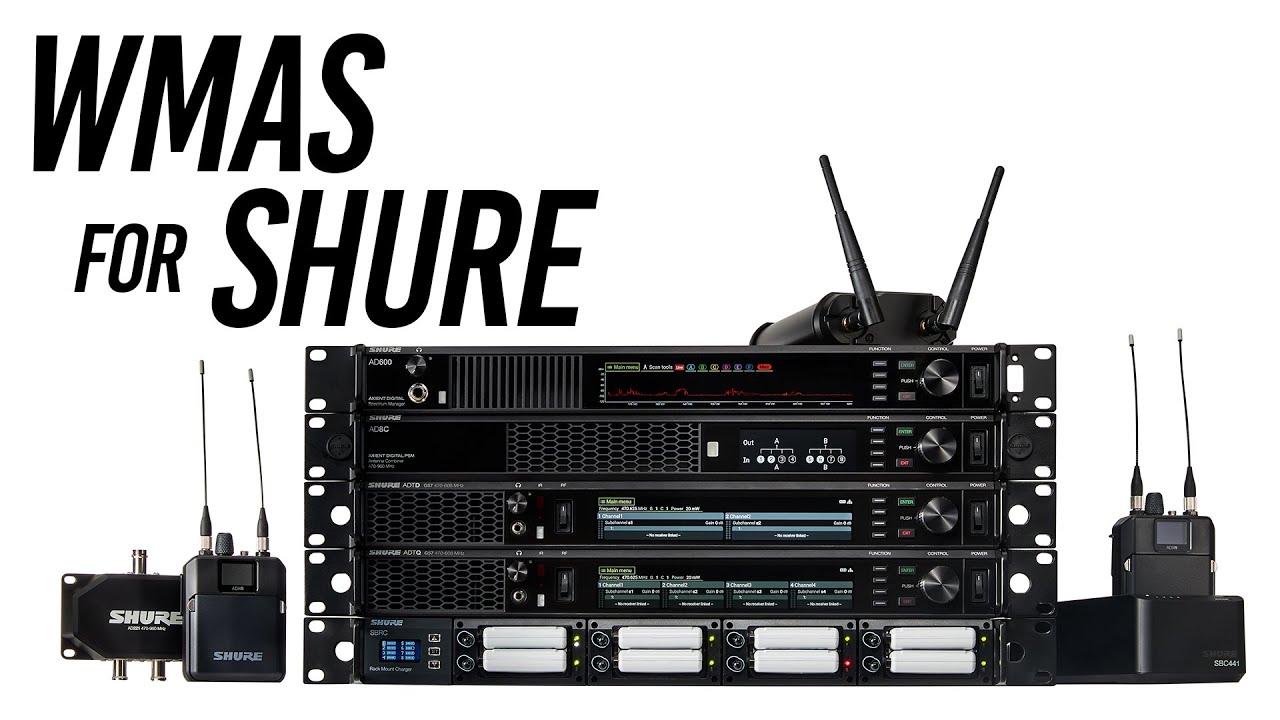 Shure’s First WMAS Product: Axient Digital PSM In-Ear Monitor System