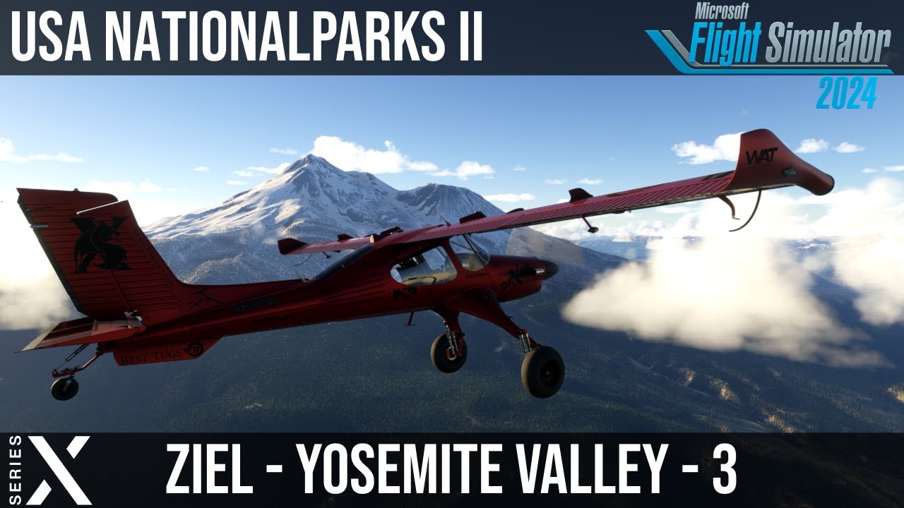 MSFS2024 - vorbei am Mount Shasta mit dem 🛩️ Draco HyperSTOL - USA Nationalparks II - Teil 3 - XSX