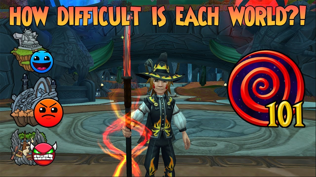 Wizard101: Ranking Worlds by Difficulty!