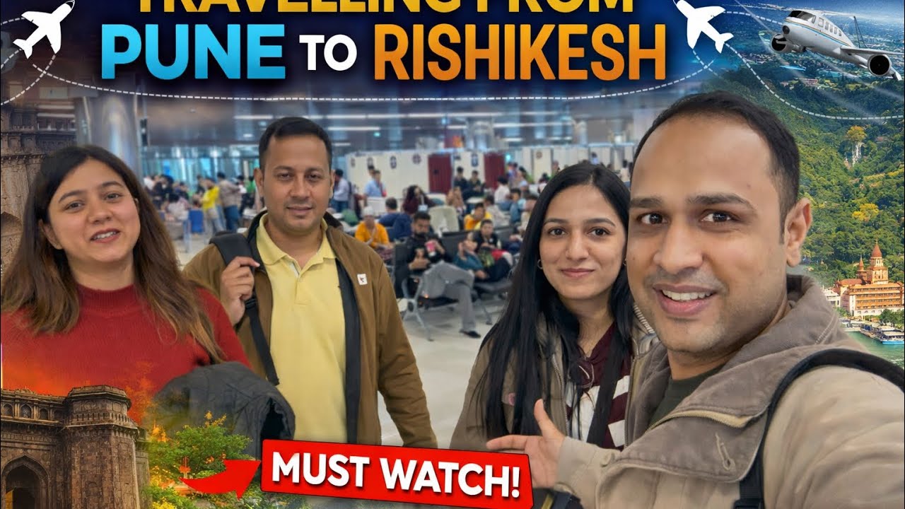 Travelling from pune to rishikesh . Day 1 part 1 . 