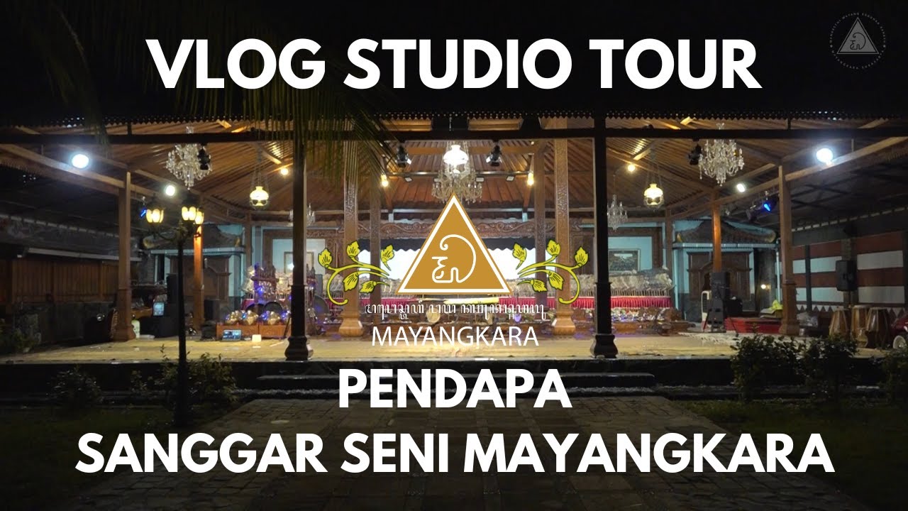 KI PURBO ASMORO STUDIO TOUR SANGGAR SENI MAYANGKARA