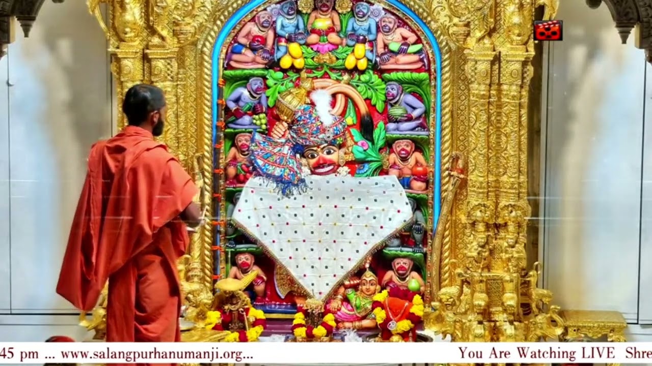 Mangla Aarti Darshan Salangpur Date 19 03 2024