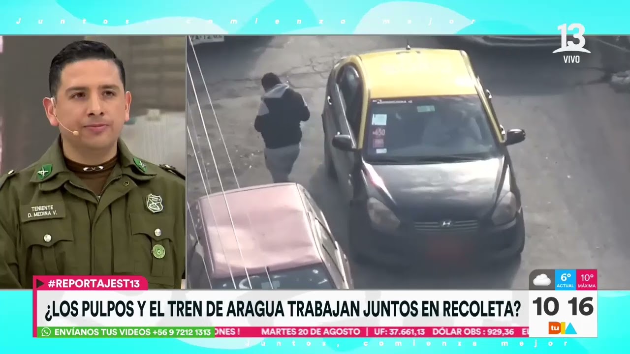 ¿Los Pulpos y Tren de Aragua trabajaban juntos delinquiendo en Recoleta? | Tu Día | Canal 13