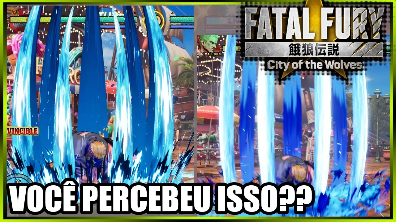 Percebeu isso? Referências legais que a SNK traz junto com o Geese.