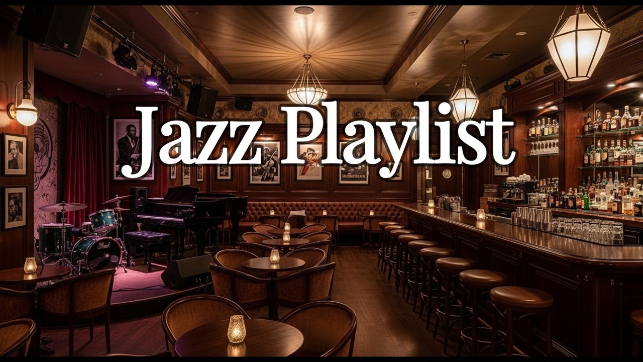 Jazz Playlist 🎷 늦은밤 마음을 편안하게 감싸는 부드러운 피아노 재즈가 흐르는 재즈 클럽 #재즈 #재즈음악 #재즈플레이리스트 #재즈바 #JazzMusic #JazzBar