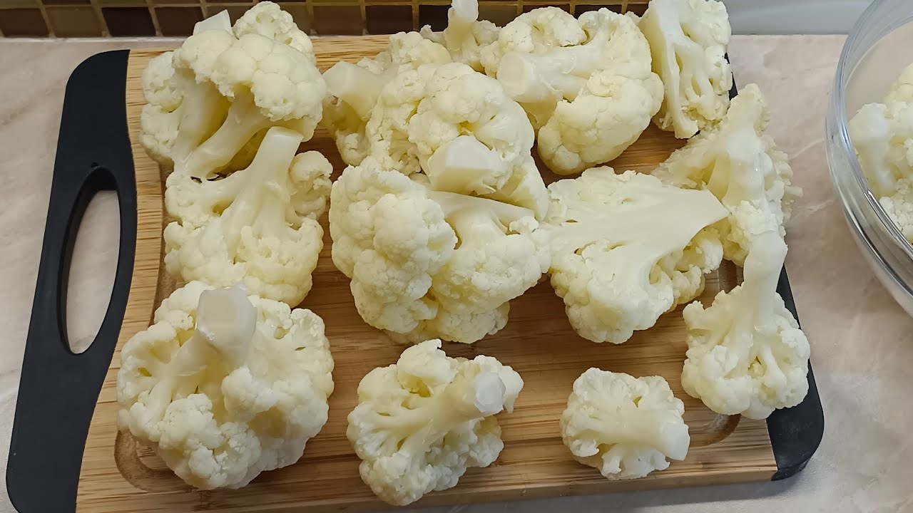 Live - obalovaný květák #food #jidlo
