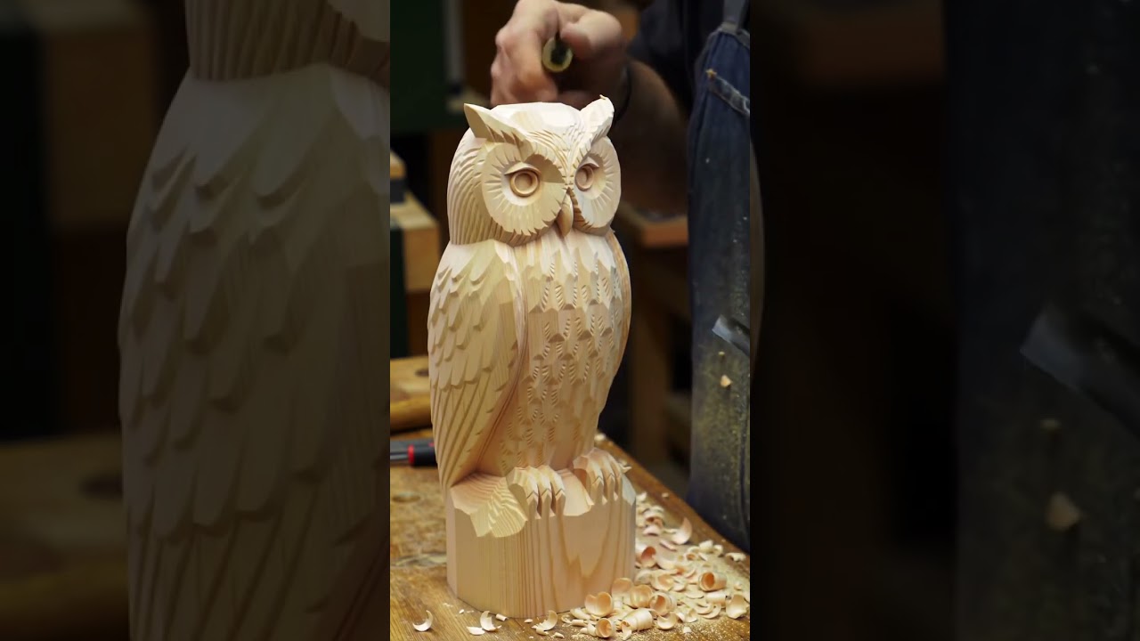 Carving an Owl from a Single Block of Wood