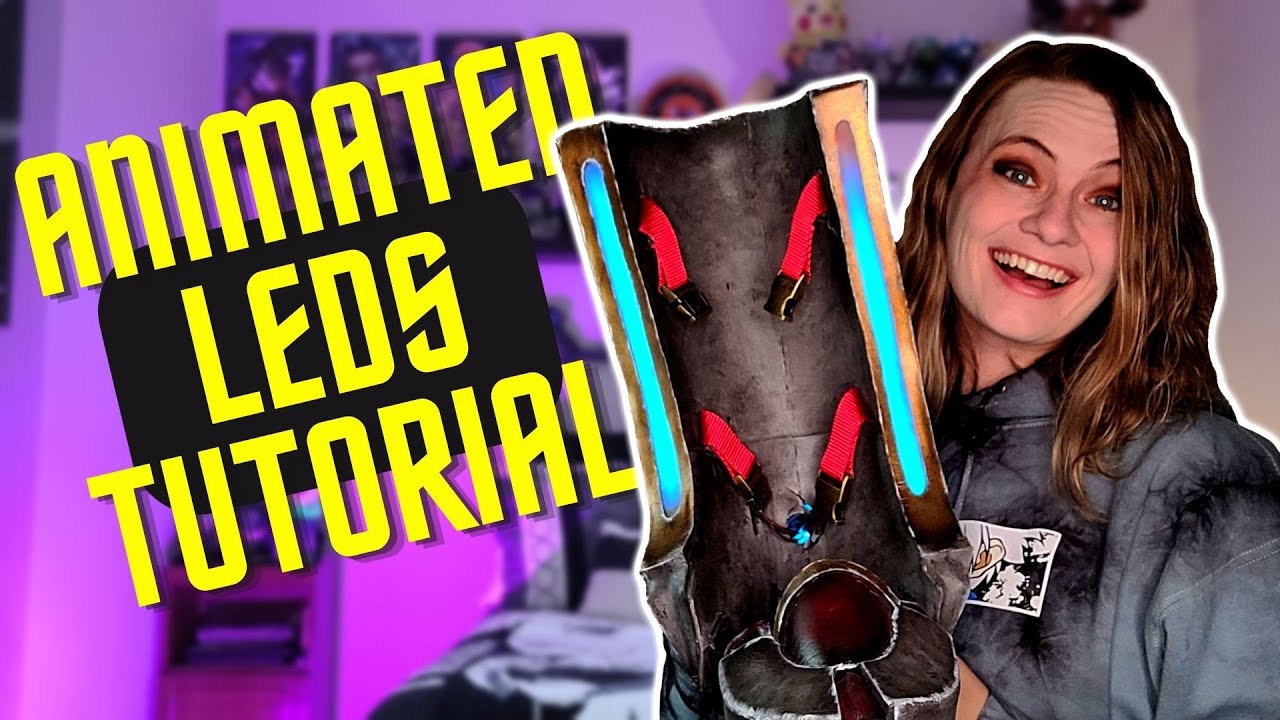 How to Make ANIMATED LED Circuits for Cosplays