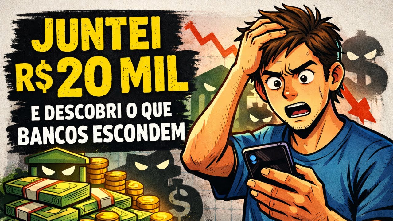 Juntei R$ 20 mil e descobri o que Bancos ESCONDEM
