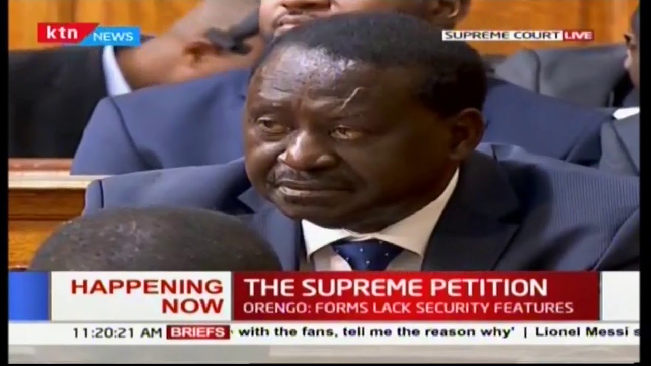 Lawyer Otiende Amolo: The results showed a curious trend throughout