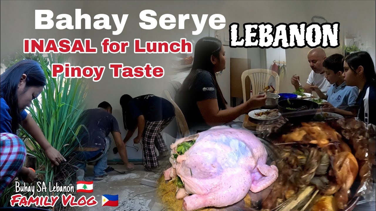 LEBANESE FILIPINO MAKING FILIPINO TASTE CHICKEN INASAL IN MIDDLE EAST PANLASANG PINOY ANG PAMILYA