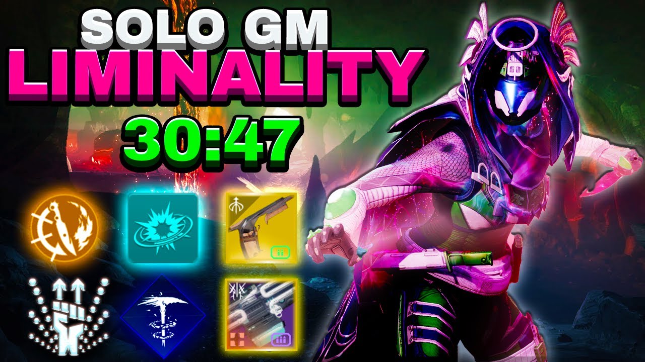 Solo Grandmaster Nightfall: Liminality - Hunter (Platinum)