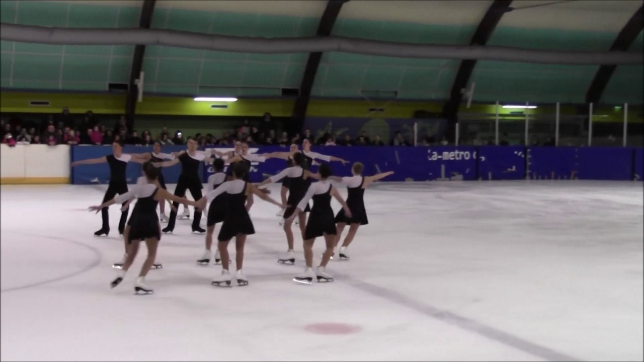 13 Patinage Artistique Synchronisé   Les Zazous