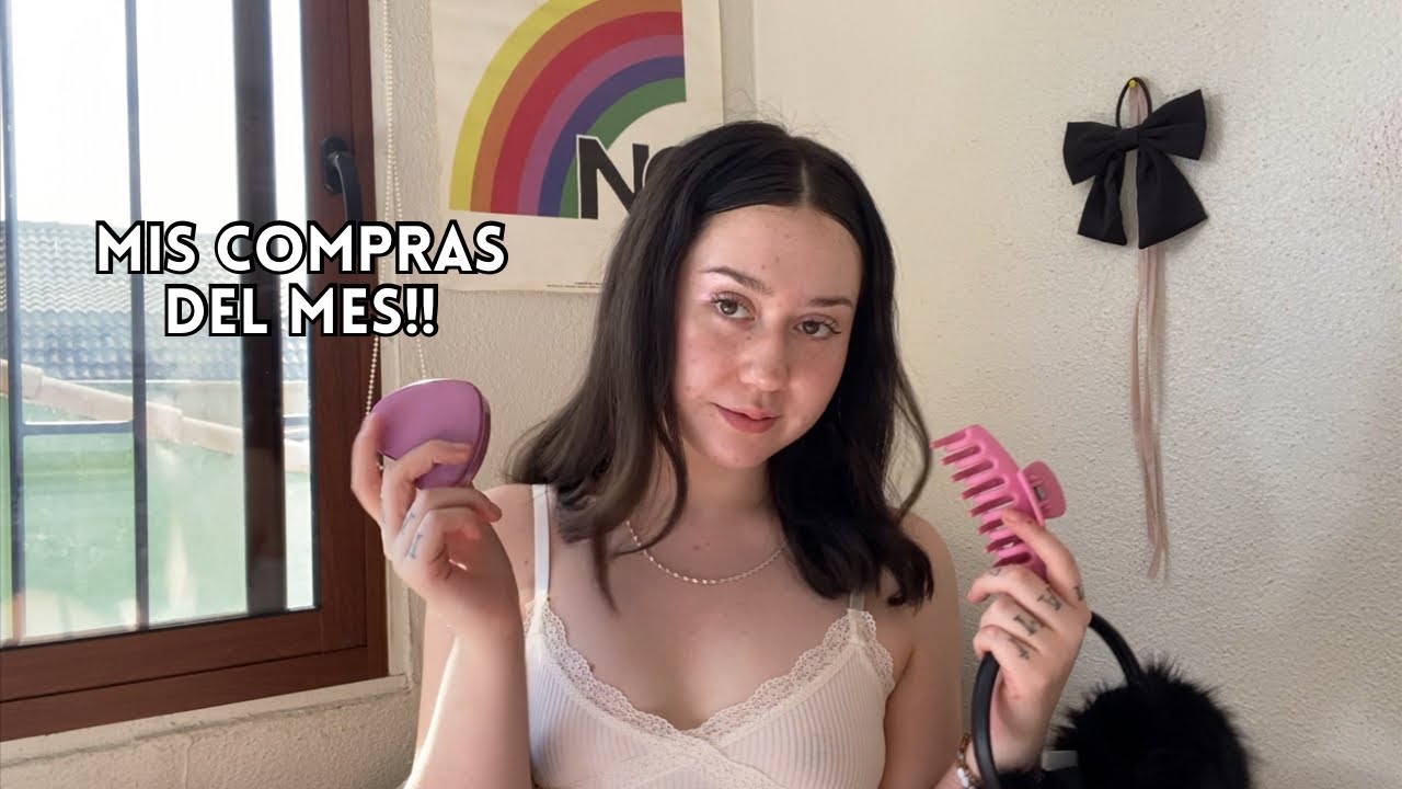 HAUL COSITAS ROSADAS AESTHETIC QUE ME COMPRÉ CON EL DINERO DE YOUTUBE🎀