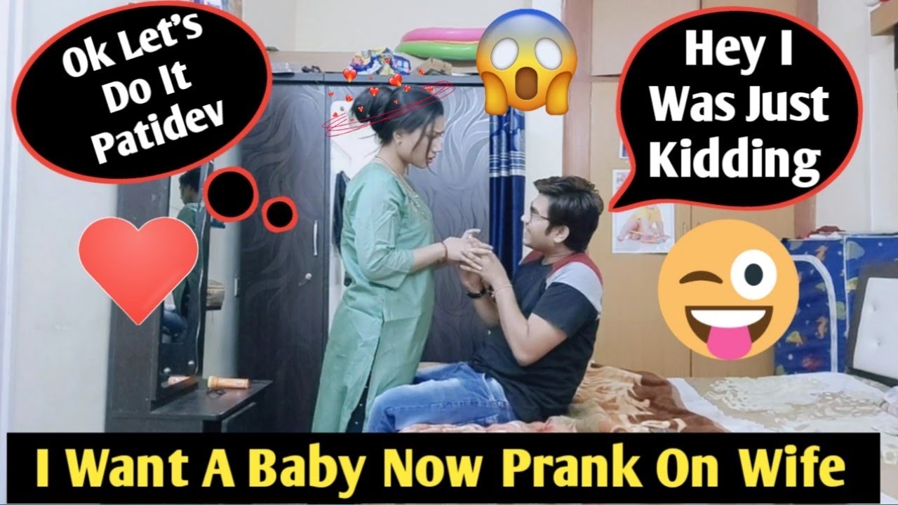 I Want a Baby Now prank on wife|Prank On Wife Gone Real|Prank In India@Incredible Ayansh|