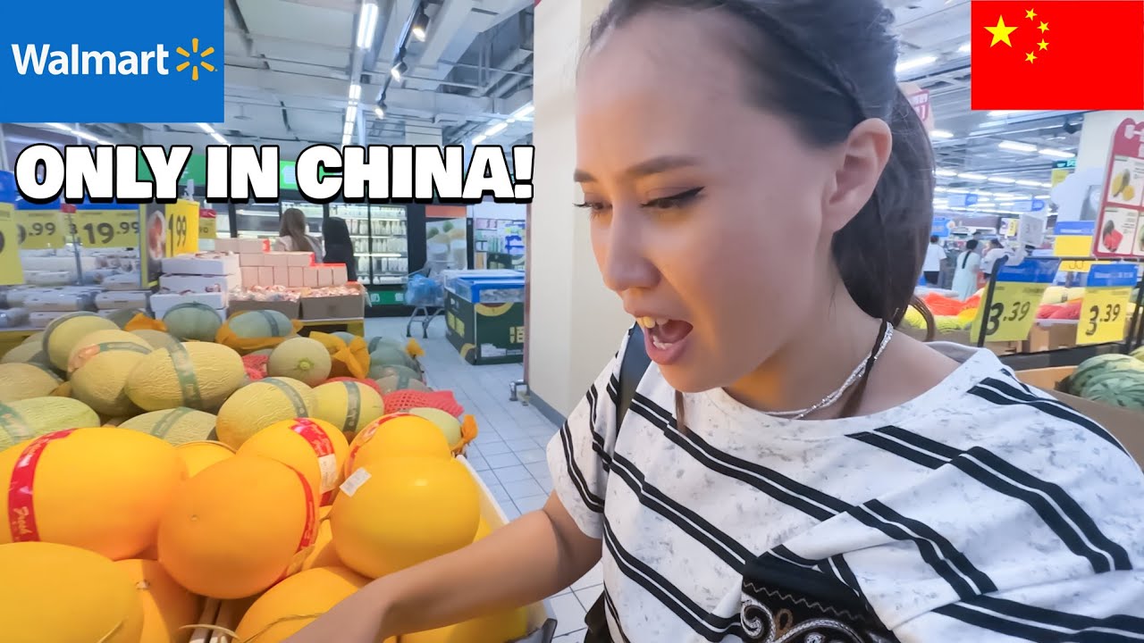 SHOCKED in Chinese Supermarket 🇨🇳 (inside WALMART in CHINA) 🇨🇳