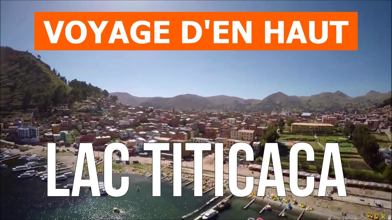 Lac Titicaca, Bolivie | Vid&eacute;o a&eacute;rienne 4k | Lac Titicaca depuis un drone