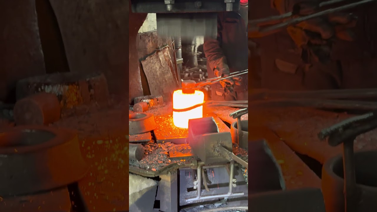 Inside the global forge hub factory Heavy Metal Magic #forging #process #blacksmith #forge  #machine