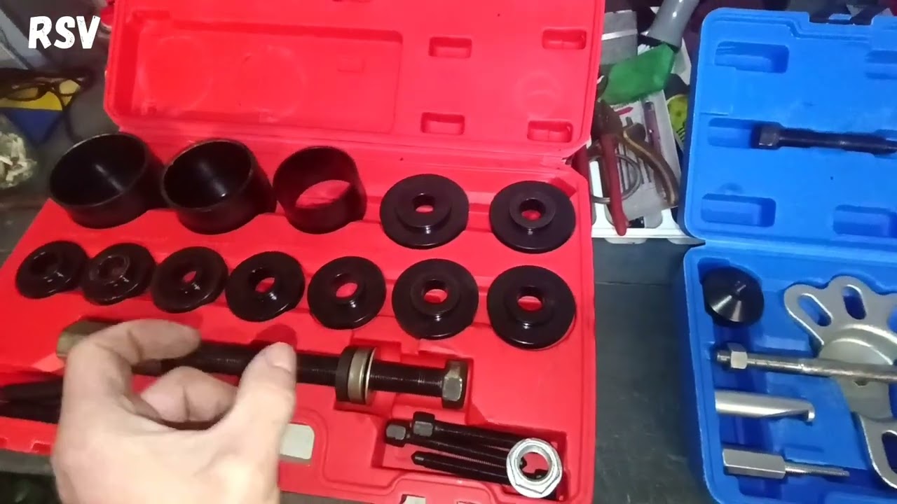 Инструмент для снятия переднего подшипника и ступицы колеса МАЗДА 5!  Дёшево и сердито!