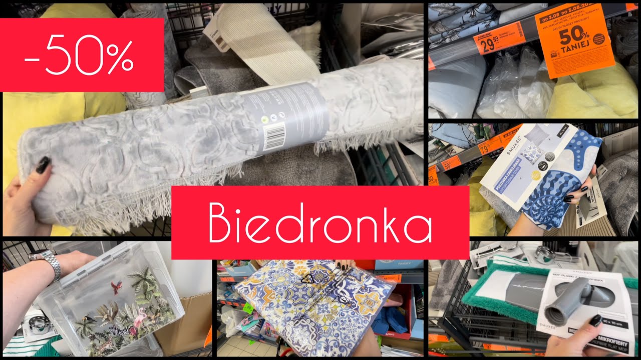BIEDRONKA -50% x 2🐞NOWA  GAZETKA Biedronka HOME Biedronka SZKOŁA