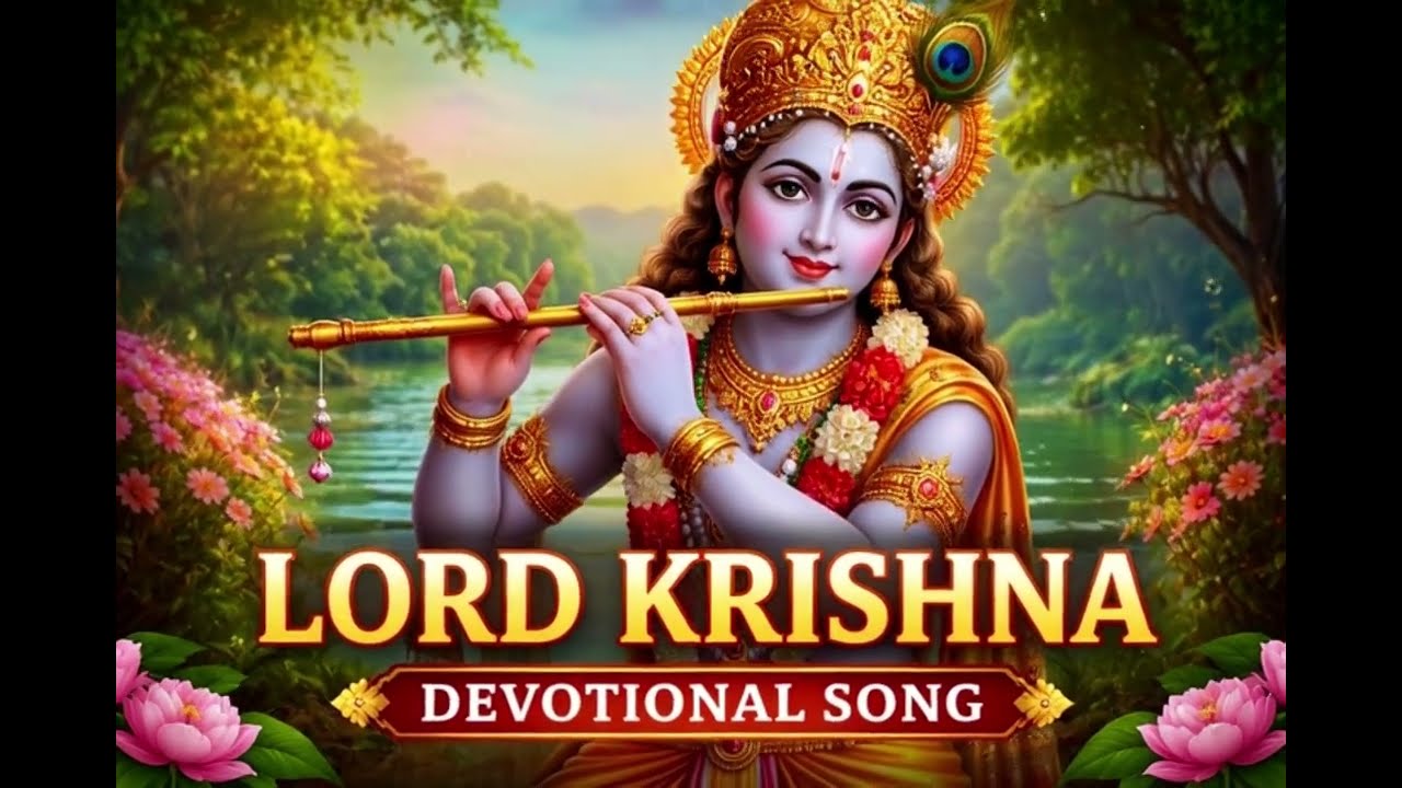 Beautiful Krishna Bhajan | Morning Bhajan | वृंदावन में बजे बांसुरी #krishnabhajan #krishnabhakti