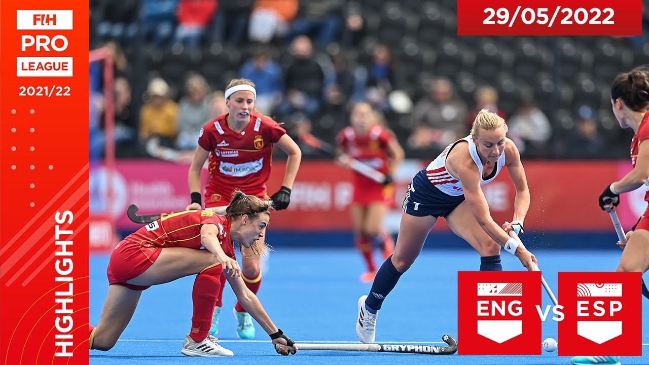 FIH Hockey Pro League Season 3: England vs Spain (Women), Game 1 highlights