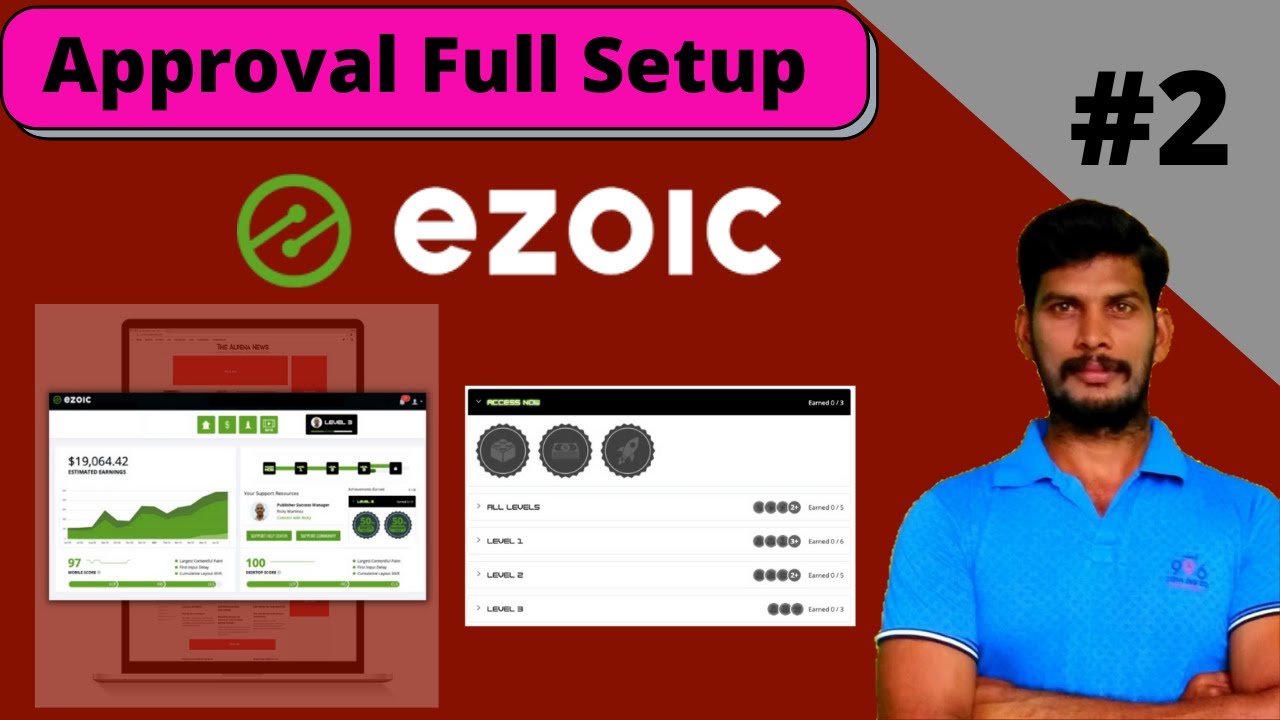 Ezoic Full Setup Tutorial (Site Connect and Approval) in Tamil Part 2
