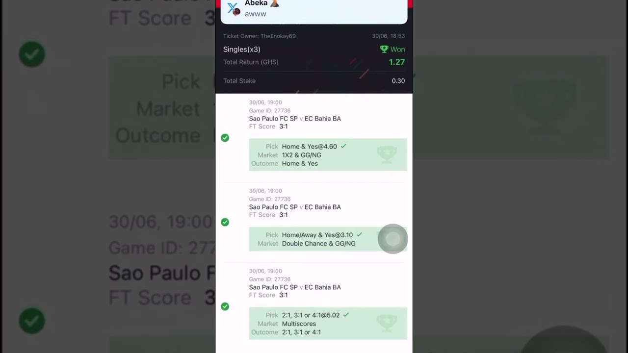 ENOKAY CAUGHT WITH FAKE BET SLIP