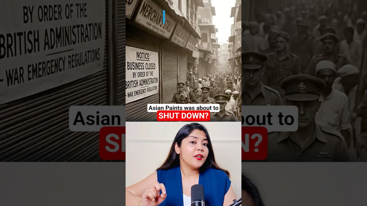 ASIAN PAINTS was about to SHUTDOWN - 
