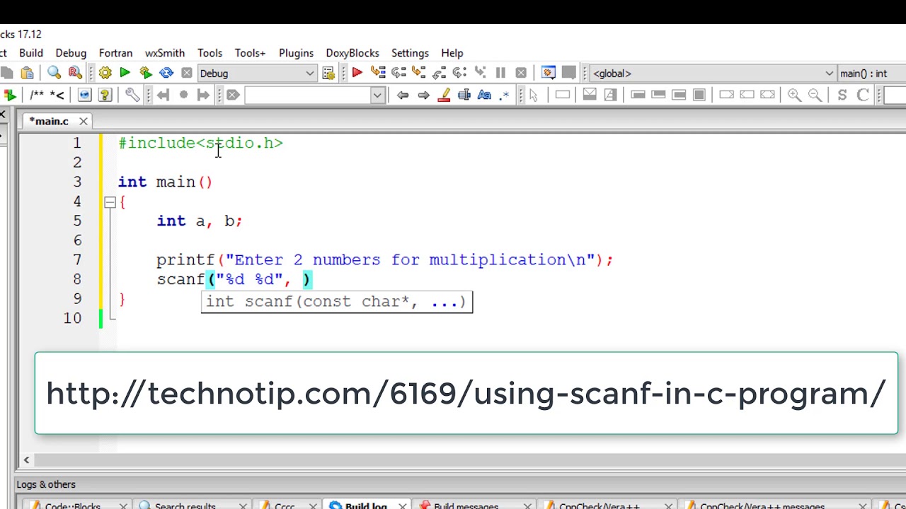 Multiplication of Two Numbers: C Programming