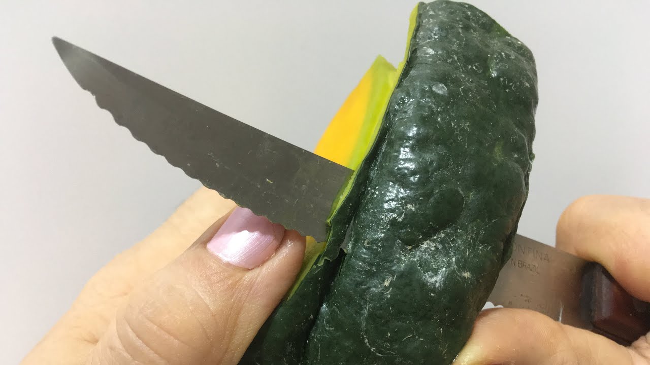 COMO DESCASCAR FACILMENTE ABÓBORA CABOTIÁ@pitadasdaana9316