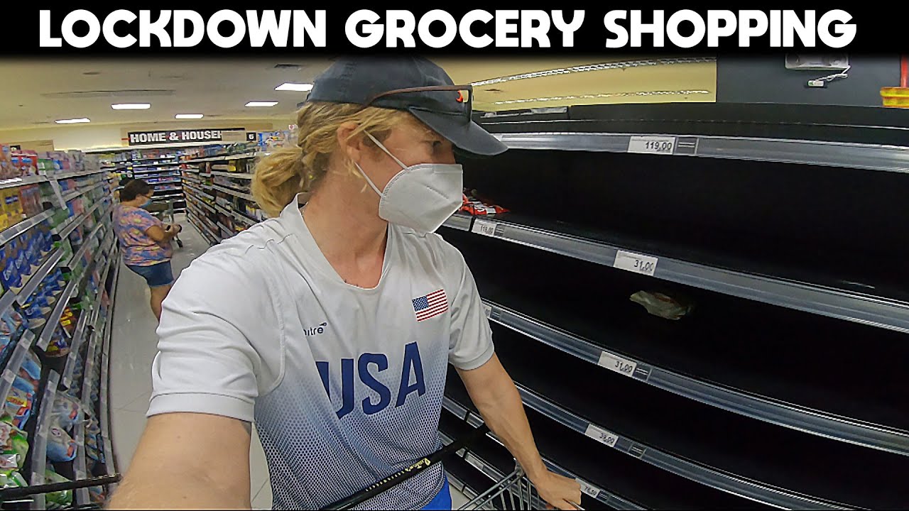 LOCKDOWN GROCERY SHOPPING PHILIPPINES - My First Time Outside Since Quarantine