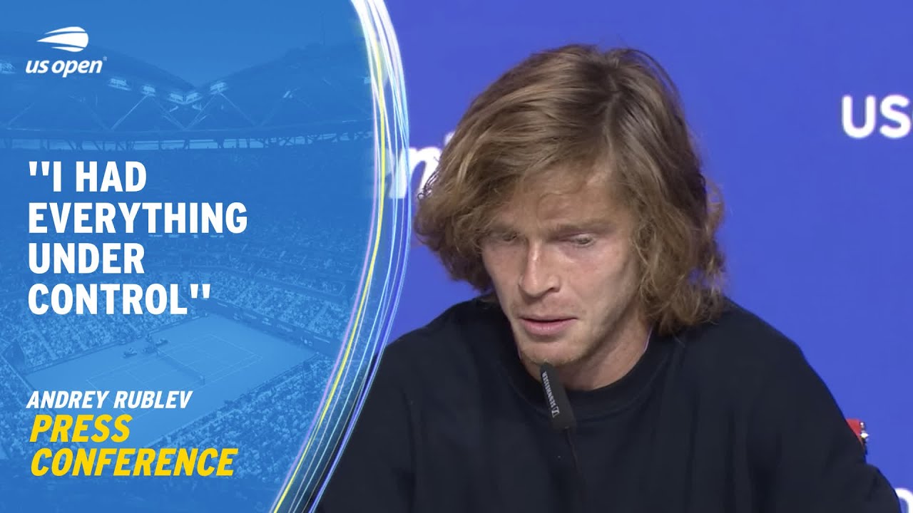 Andrey Rublev Press Conference | 2023 US Open Round 4