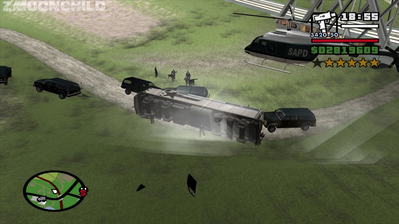 What happens if the FBI Agents run out of ammo? GTA San Andreas