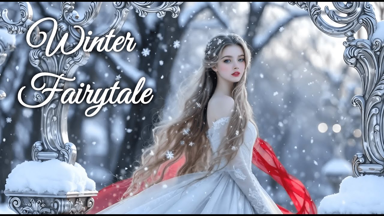 Snow Princess White Noise – Fall Asleep in a Winter Fairytale ❄️Ruido Blanco de Nieve 겨울 화이트 노이즈 수면음