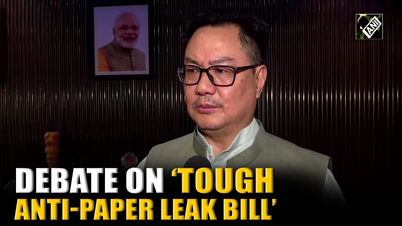 PM Modi's &lsquo;tough anti-Paper leak Bill&rsquo;: Kiren Rijiju urges opposition to debate in Lok Sabha