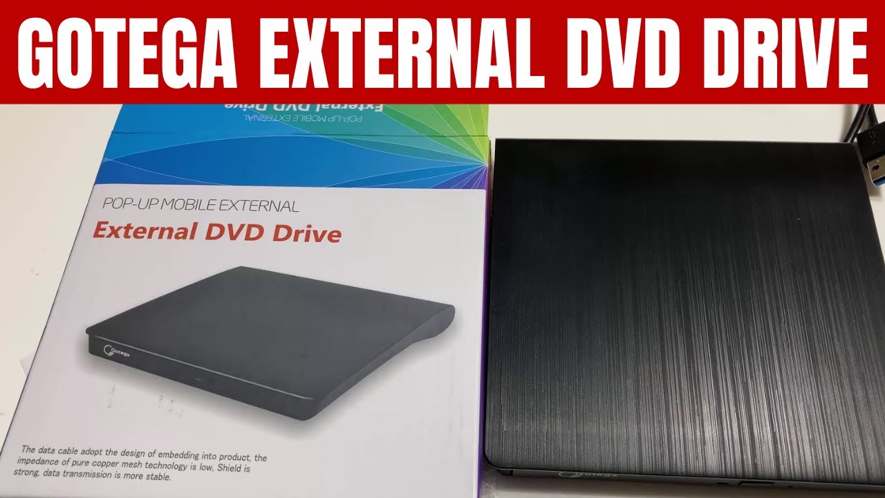 Gotega External DVD Drive