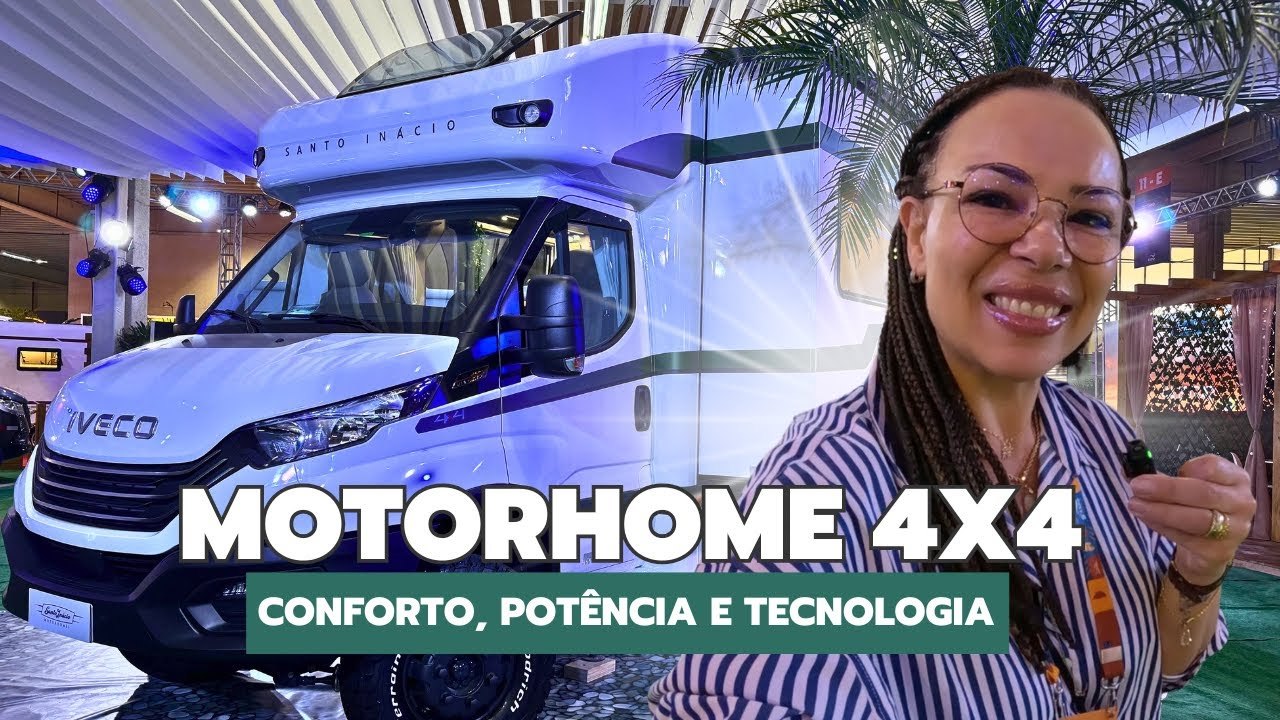 O Motorhome que todo viajante queria: Tour no Santo Inácio 7.5 4x4
