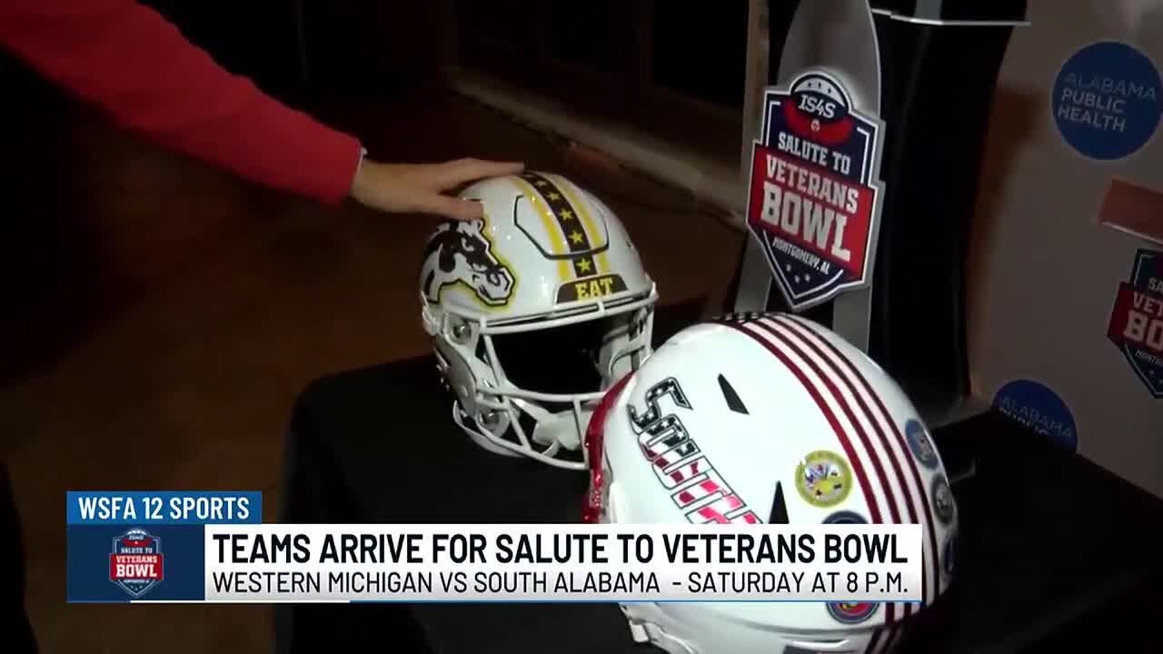 Teams arrive in Montgomery for IS4S Salute to Veterans Bowl