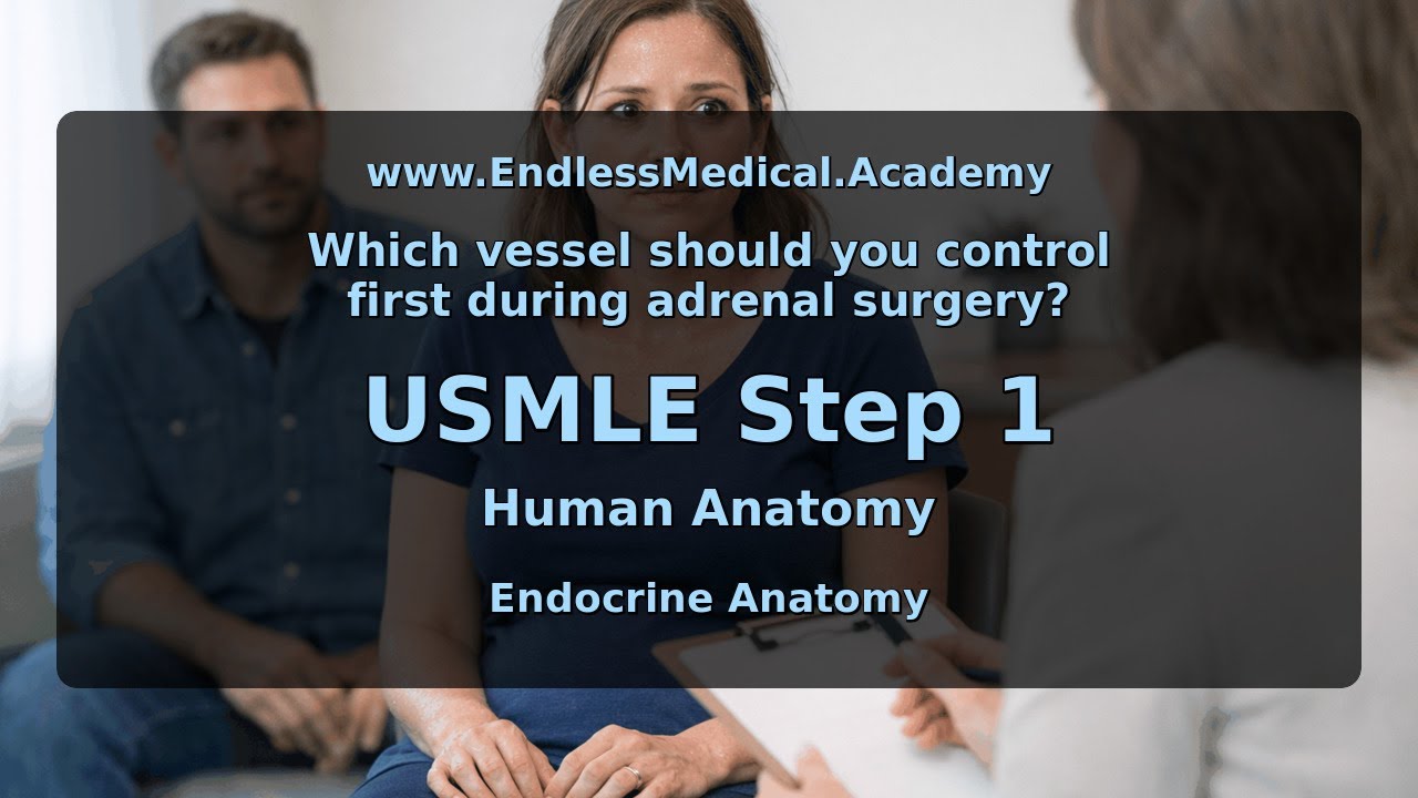 Endocrine Anatomy, Human Anatomy, USMLE Step 1 - Full Vignette with Extended Explanations