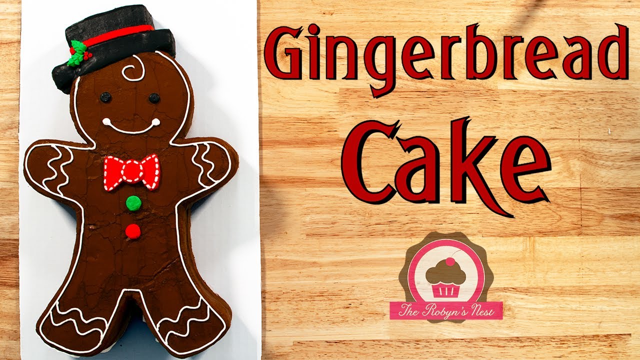Gingerbread Cake Tutorial