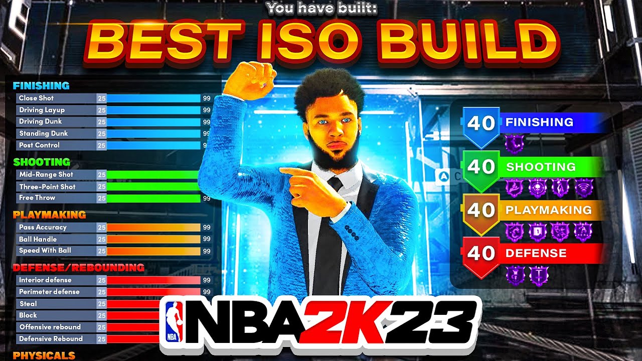 This ISO BUILD is BREAKING NBA 2K23! *NEW* UNSTOPPABLE 