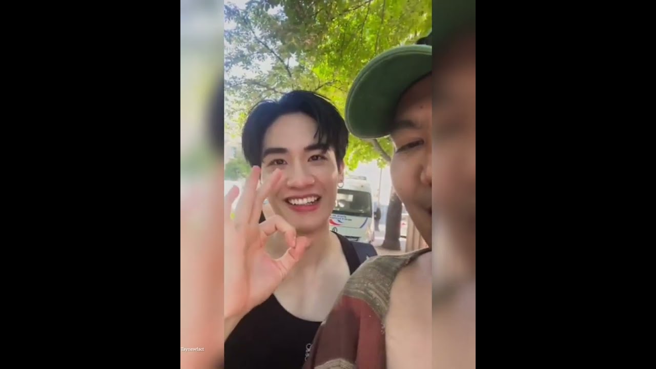 ENG SUB  TAYNEW And Tong_sutipat ig live in paris (24/06/24) #taynewlive /taynewfact