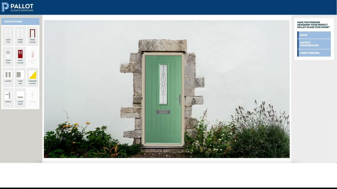 Pallot Glass & Windows Door Designer