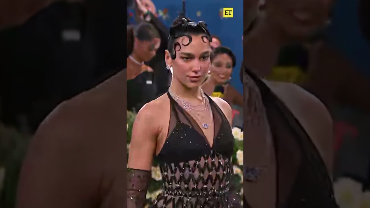 Dua Lipa and Callum Turner make their red carpet debut together at the #MetGala. 😍  #dualipa
