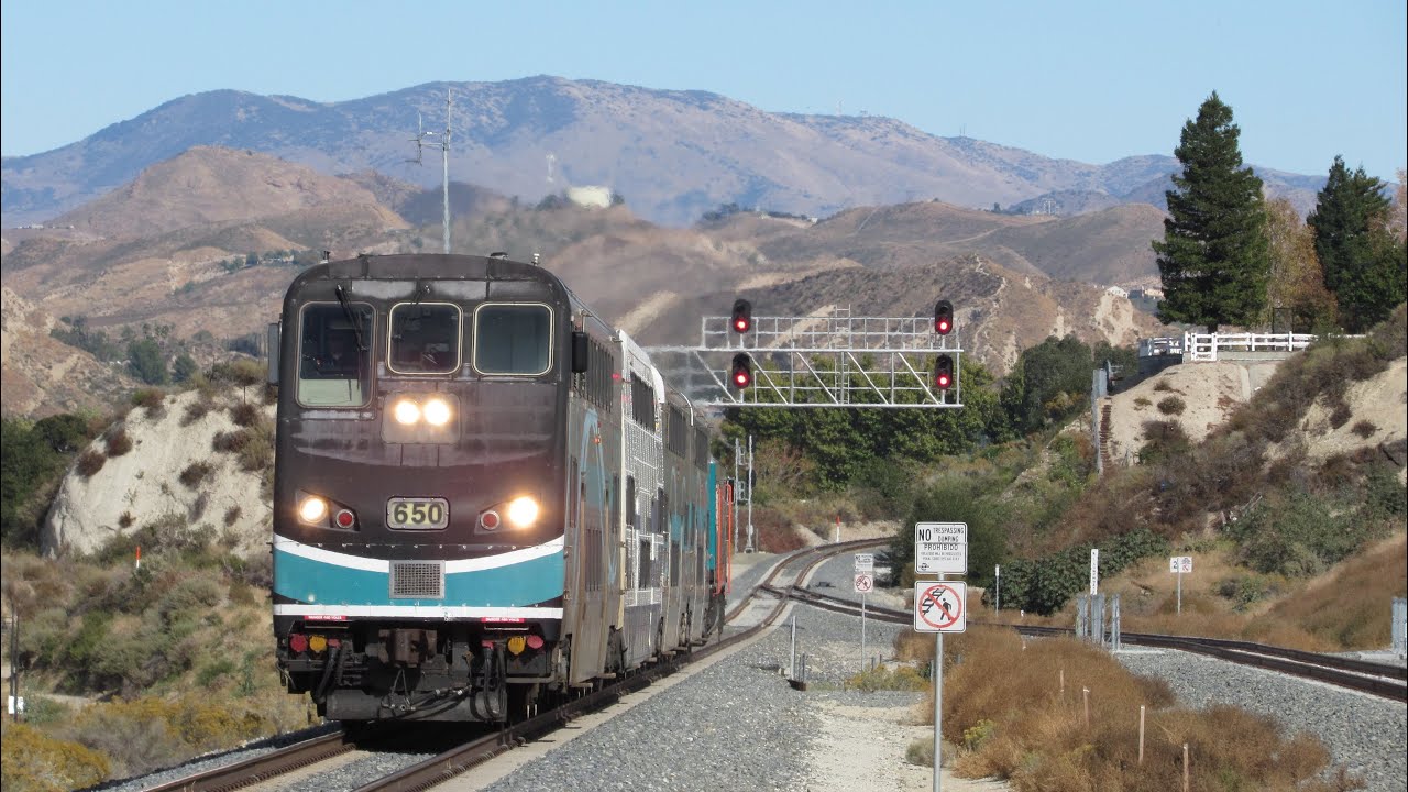 Metrolink’s Brand New Station! ~ Vista Canyon (11/10/23)