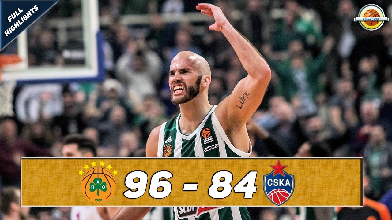 Panathinaikos OPAP Athens - CSKA Moscow |96-84| ● Full Highlights ● Round 15