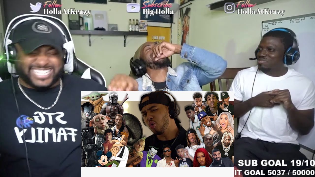 Azerrz - Hit Rap Songs in Voice Impressions 3! ft. Polo G, Lil Nas X, Pooh Shiesty | Reaction