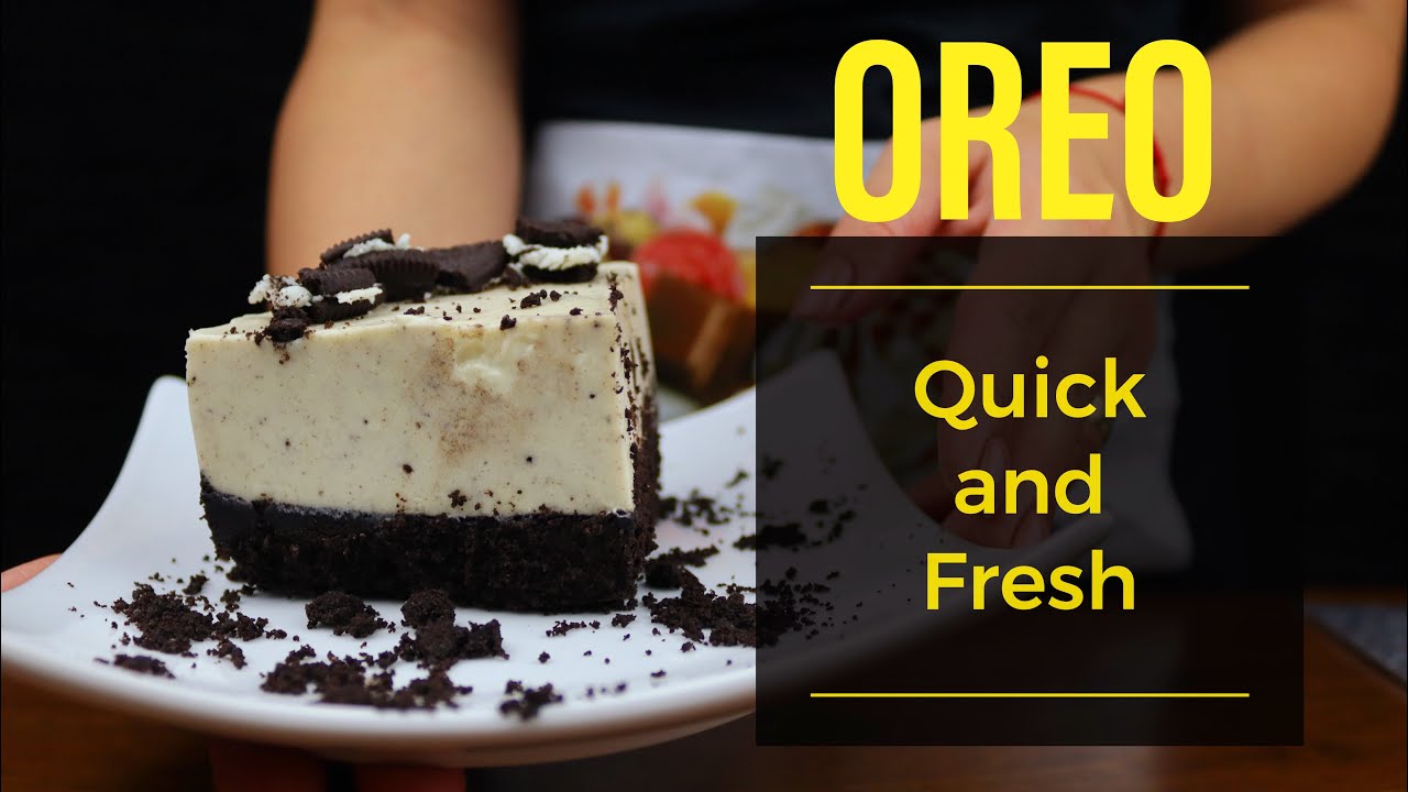 How To Make Homemade Fresh OREO Cheesecake